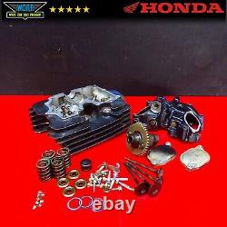 1985 Honda Atc350x Cylinder Head Dome Top End Valves Springs Camshaft Assembly