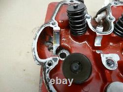 1986 Honda XL250R Red Cylinder Head With Valves b532