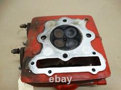 1986 Honda XL250R Red Cylinder Head With Valves b532