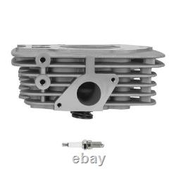 1X Cylinder Head & Spark Plug For Honda Rancher 350 TRX350 12200-HN5-670