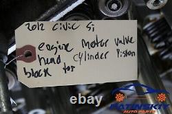 2012 Honda CIVIC Si Engine Motor Valve Head Cylinder Piston Block Top 12