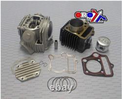 CYLINDER & HEAD CAM VALVE PISTON GASKET KIT 90cc 1993-2005 HONDA C90 TRX90 BORE