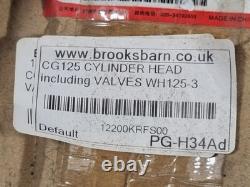 CYLINDER HEAD including VALVES 12200KRFS00 Genuine Honda CG125 WH125-3 2009