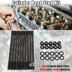 Car Cylinder Head Stud Kit for Honda Prelude 2.2L H22 H22A4 H23A H23A1 VTEC