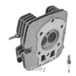 Cylinder Head & Spark Plug For Honda FourTrax Rancher 350 Foreman 400 Helix 250