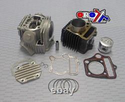 FIR CYLINDER & HEAD 90cc HONDA, BORE 47mm, 86CM3 C90