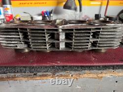 Honda 550f Supersport Genuine Cylinder Head And Four Pistons