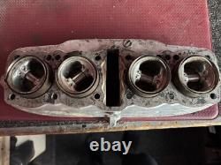 Honda 550f Supersport Genuine Cylinder Head And Four Pistons