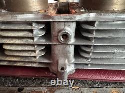 Honda 550f Supersport Genuine Cylinder Head And Four Pistons