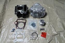 Honda 70 Cylinder Kit Includes Head Cylinder Piston Valves Cam Gaskets Rings