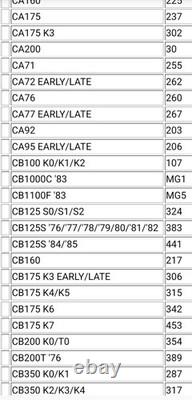 Honda CB125S Barrel Cylinder Head And Valves With Rocker Cover