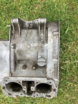 Honda CB72 Crankcase Crank And Cylinder Head