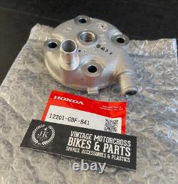 Honda Cr80r Cr80rb Cr85r Cr85rb 1996-04 Cylinder Head 12201-gbf-841 Genuine Oem