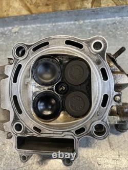 Honda Crf 450 R 2004-2008 Complete Cylinder Head And Valves OEM Genuine