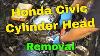 Honda Cylinder Head Removal 2000 Civic Head Gasket Replacement Etc 1996 2000 Similar