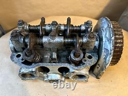 Honda GL 1000 Goldwing Left Side Cylinder Head with Cam Shaft, Valves, Springs