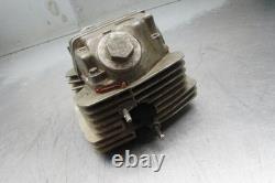 Honda NX125 Trans City 1988 Motorcycle Engine Bare Cylinder Head And Valves