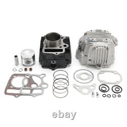 Top End Rebuild Kit Cylinder Head Piston For HONDA C100/CT100 97CM3 Engine 100cc