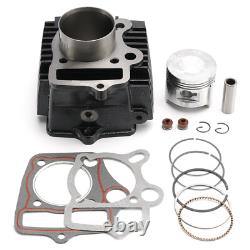 Top End Rebuild Kit Cylinder Head Piston For HONDA C100/CT100 97CM3 Engine 100cc
