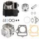 Top End Rebuild Kit Cylinder Head Piston For Honda Ct70 Crf70 Atc70 Xr70 Trx70