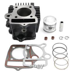 Top End Rebuild Kit Cylinder Head Piston For Honda TRX90 Sportrax 90 1993-2005